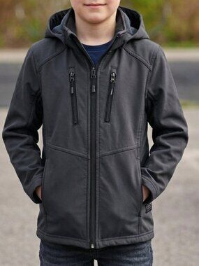 Urban Republic Boys SIZE 10 Soft Shell Hood Jacket. Pre-Owned